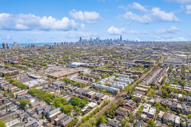 1754 W Wellington Ave Unit 1W, Chicago, IL 60657 - bird's eye view of a view of skyline