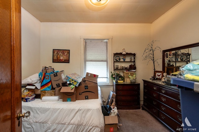 bedroom featuring carpet flooring