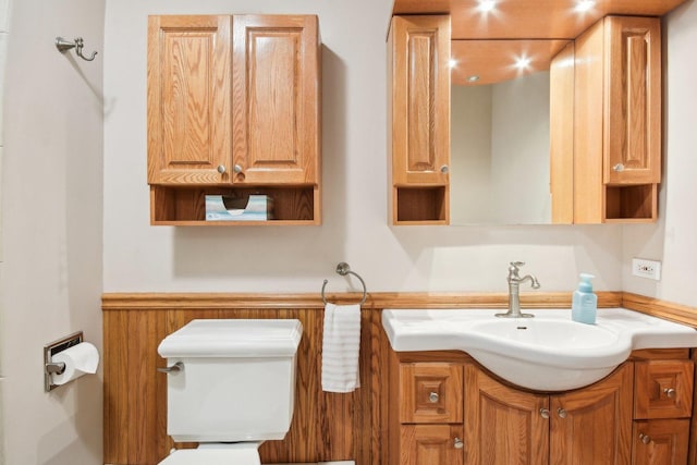 38413 N Tewes Ct, Beach Park, IL 60087 - bathroom with toilet and vanity