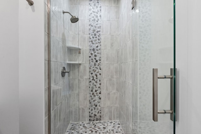 full bathroom with a stall shower