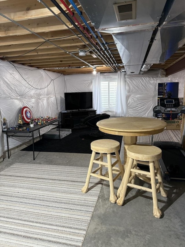 10817 Quail Xing, Richmond, IL 60071 - basement with visible vents