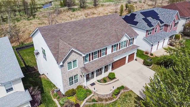 bird's eye view