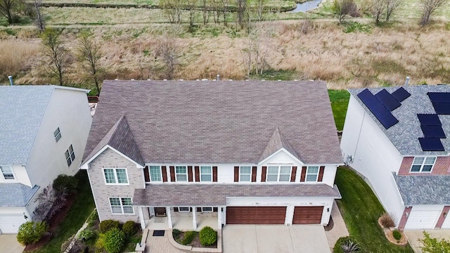 drone / aerial view