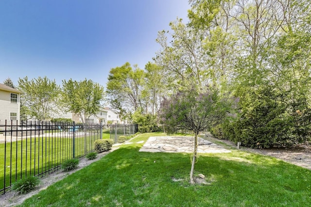 view of yard