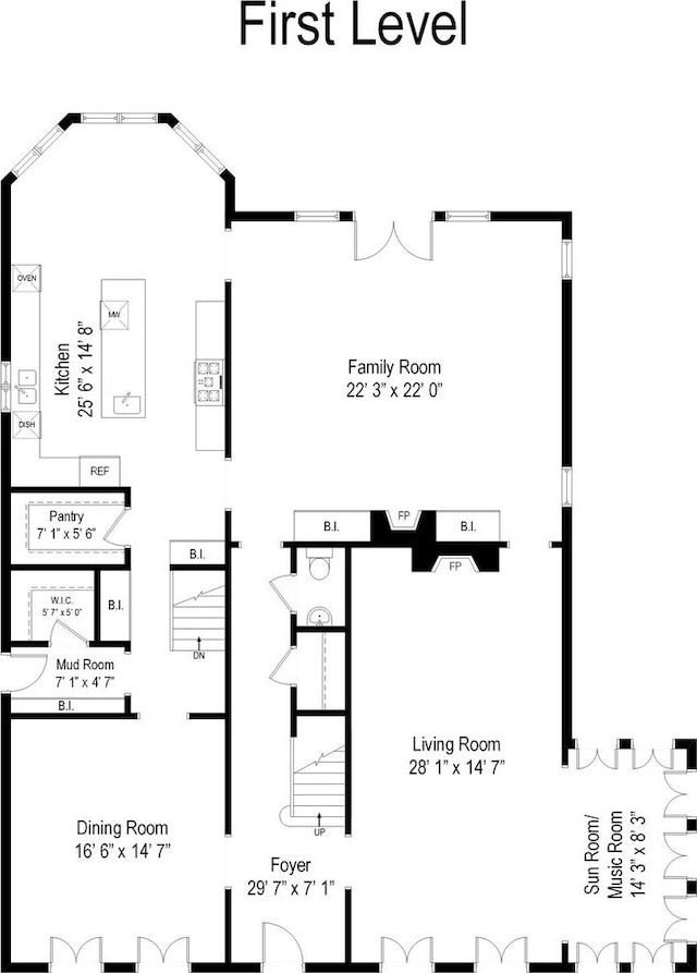 495 Willow Rd, Winnetka, IL 60093 - home floor plan
