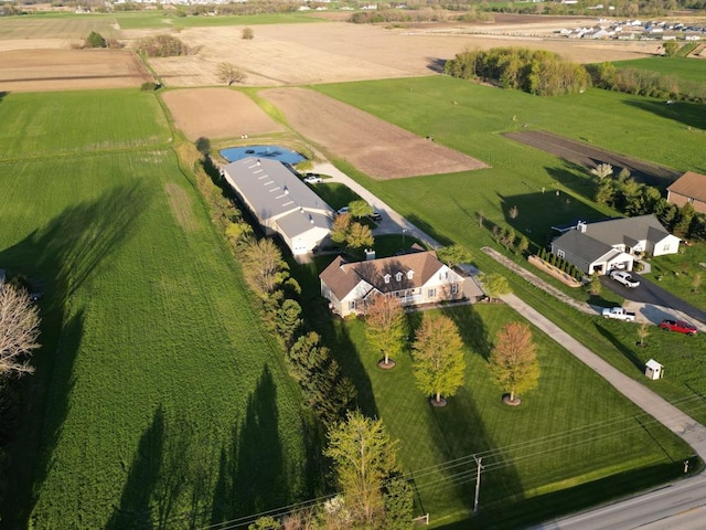 17N975 Harmony Rd, Hampshire, IL 60140 - bird's eye view featuring a rural view