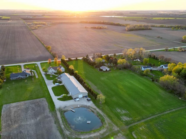 17N975 Harmony Rd, Hampshire, IL 60140 - aerial view featuring a rural view