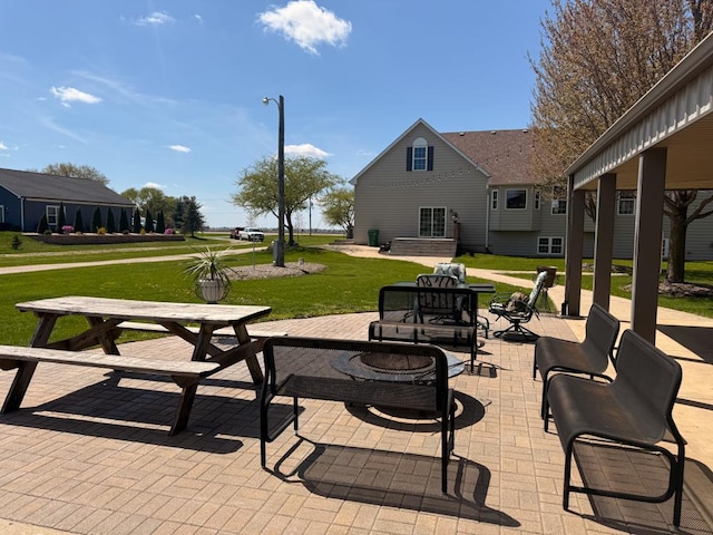 17N975 Harmony Rd, Hampshire, IL 60140 - view of patio