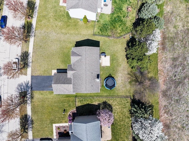 drone / aerial view