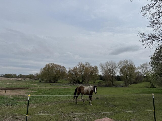 view of stable