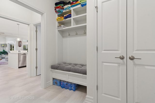13 Briden Ln Unit 13, Sycamore, IL 60178 - mudroom featuring light wood finished floors