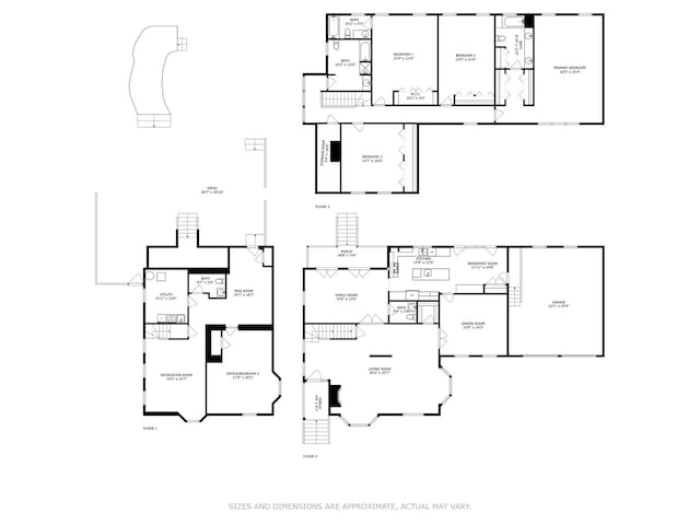 475 Maple St, Winnetka, IL 60093 - view of floor plan / room layout