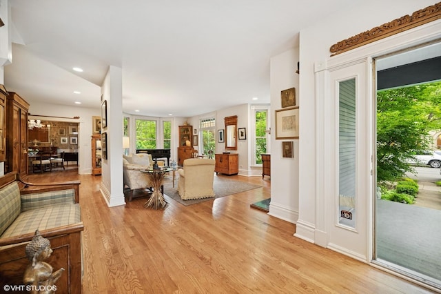 475 Maple St, Winnetka, IL 60093 - entryway featuring recessed lighting and light wood finished floors