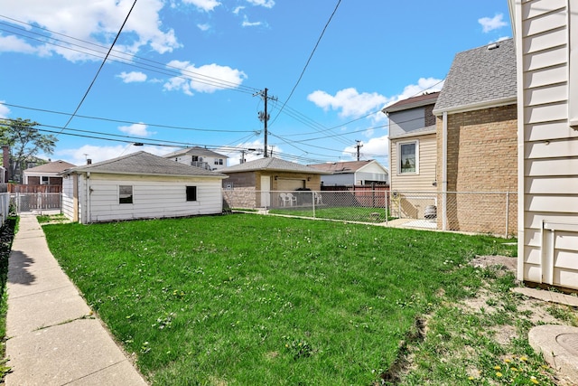 3134 N Mason Ave, Chicago, IL 60634 - view of yard