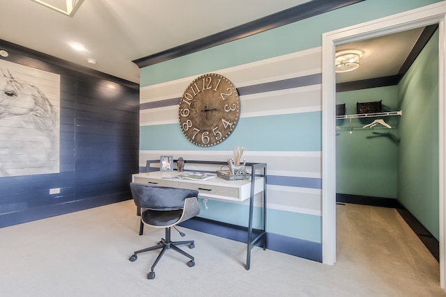 4 Olympia Fields Ct, Hawthorn Woods, IL 60047 - view of carpeted home office