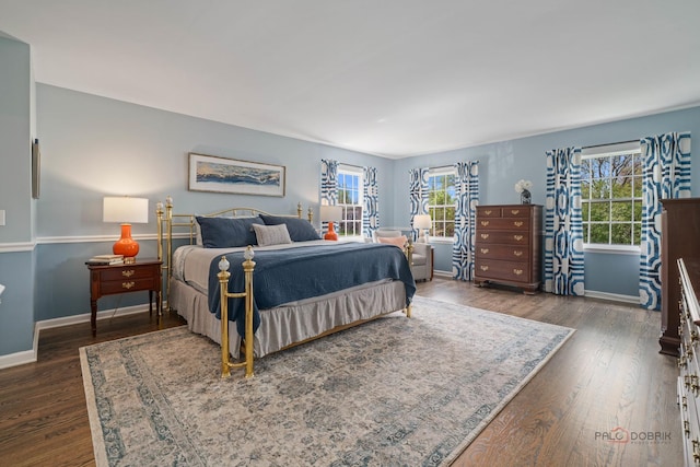1878 Hackberry Ln, Lake Forest, IL 60045 - bedroom with baseboards and wood finished floors