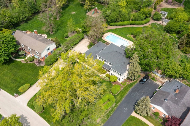 1878 Hackberry Ln, Lake Forest, IL 60045 - bird's eye view