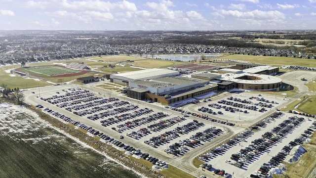 9968 Central Park Blvd, Huntley, IL 60142 - bird's eye view of a large body of water