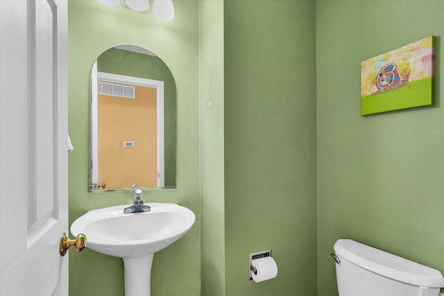 4603 Stonebridge Dr, Champaign, IL 61822 - bathroom featuring toilet and visible vents