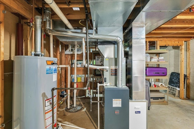 4603 Stonebridge Dr, Champaign, IL 61822 - utility room featuring water heater