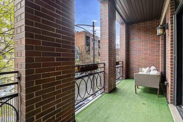 2112 W Belmont Ave Unit 1, Chicago, IL 60618 - view of balcony