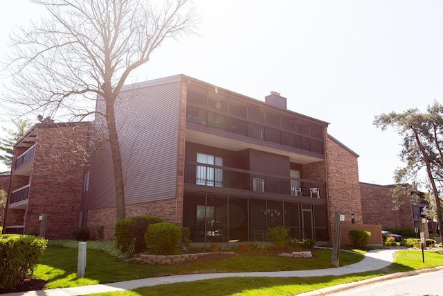 view of property