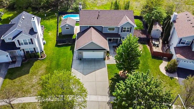 1518 Parkside Dr, Plainfield, IL 60586 - birds eye view of property