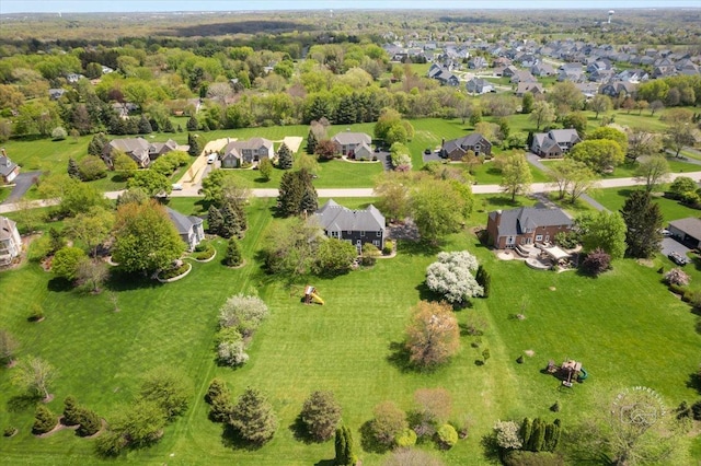 6N372 E Ridgewood Dr, Saint Charles, IL 60175 - aerial perspective of suburban area