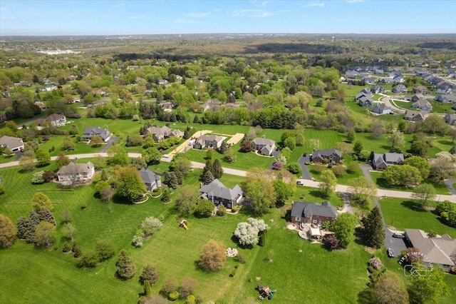 6N372 E Ridgewood Dr, Saint Charles, IL 60175 - aerial perspective of suburban area