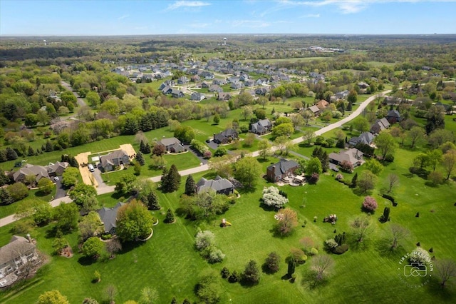 6N372 E Ridgewood Dr, Saint Charles, IL 60175 - aerial view of residential area