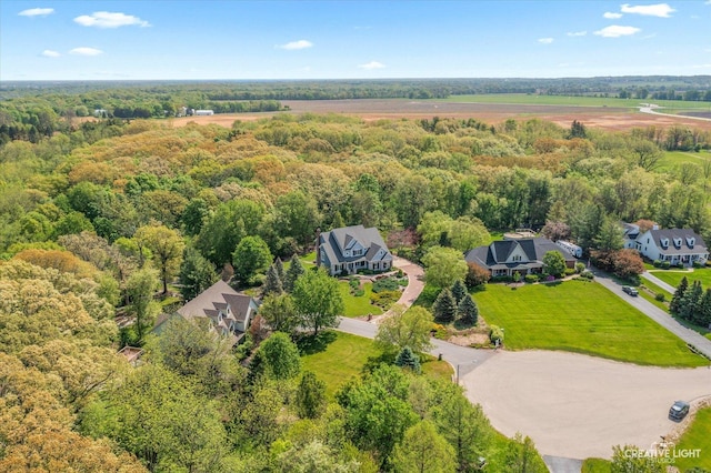 5900G Red Gate Ln, Yorkville, IL 60560 - bird's eye view of a forest