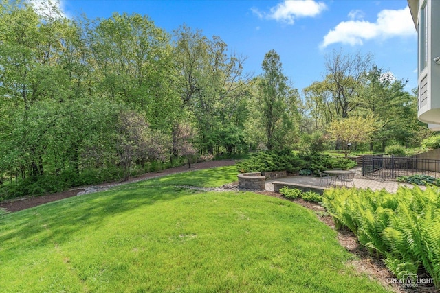 5900G Red Gate Ln, Yorkville, IL 60560 - view of yard featuring a patio
