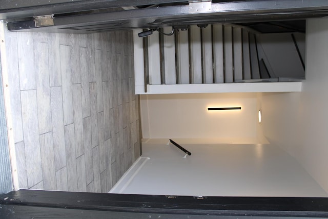 view of staircase