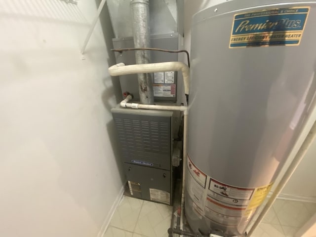 utilities with gas water heater