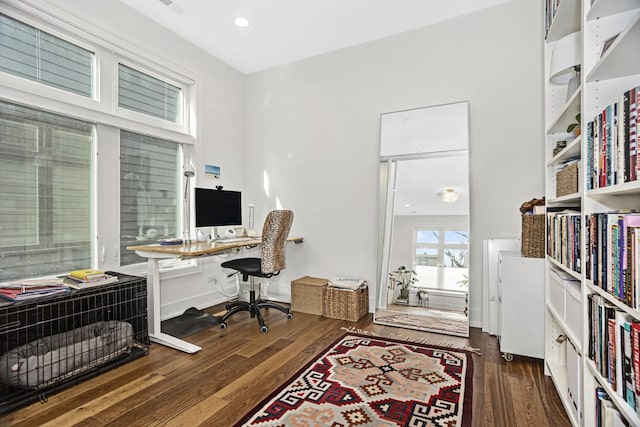 1122 Pitner Ave, Evanston, IL 60202 - office featuring wood finished floors