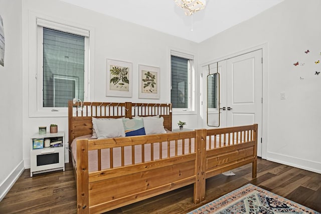 1122 Pitner Ave, Evanston, IL 60202 - bedroom with wood finished floors and a closet