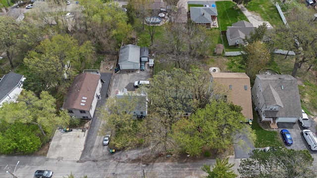 15 N Hillcrest Ave, Fox Lake, IL 60020 - drone / aerial view featuring a residential view