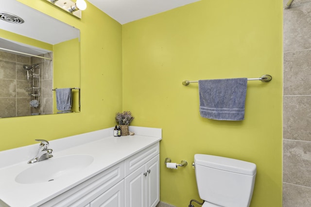 221 N Kenilworth Ave Unit 310, Oak Park, IL 60302 - full bath featuring vanity, toilet, and tiled shower