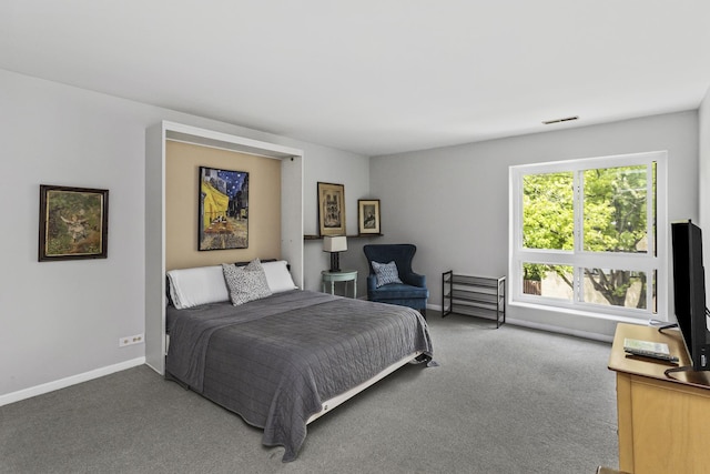 221 N Kenilworth Ave Unit 310, Oak Park, IL 60302 - carpeted bedroom with baseboards