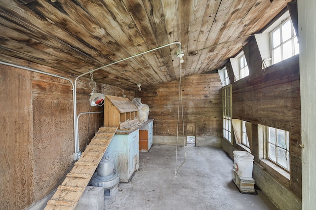 view of horse barn