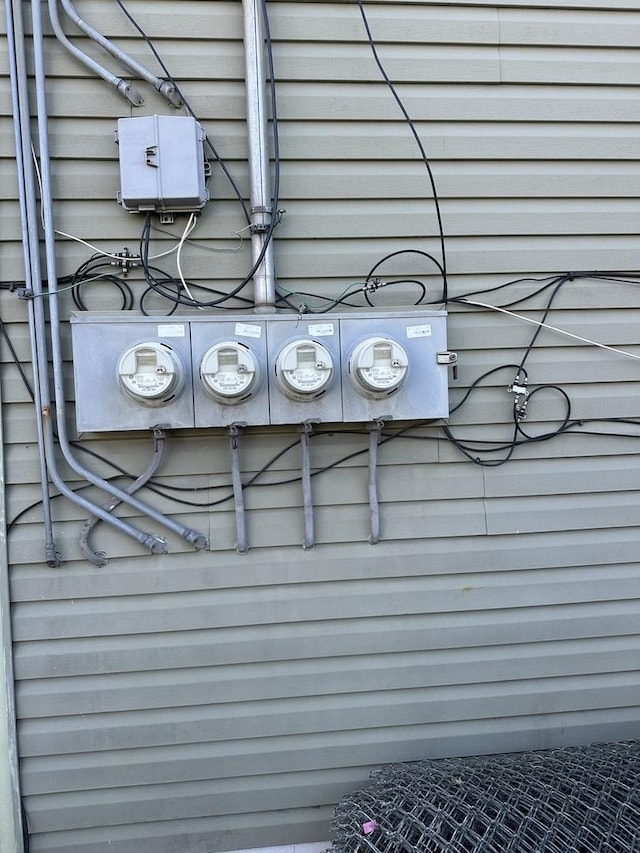 details featuring electric meter