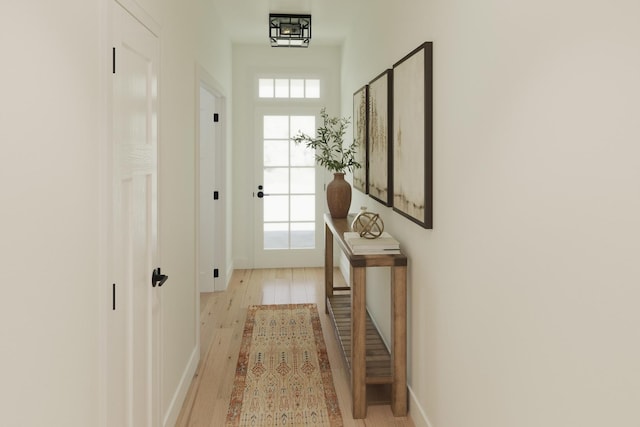 3 Harborside Way, Hawthorn Woods, IL 60047 - doorway to outside with light wood-style floors and baseboards