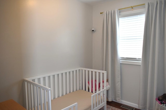 unfurnished bedroom featuring visible vents