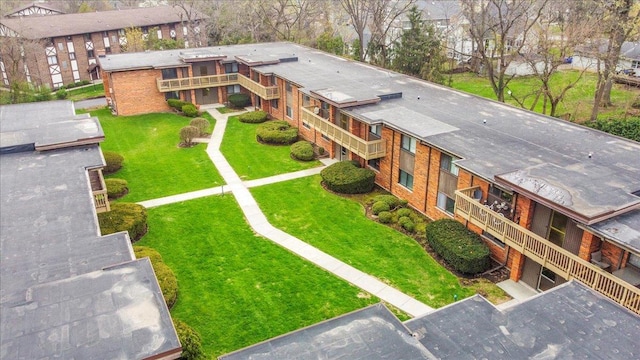 drone / aerial view