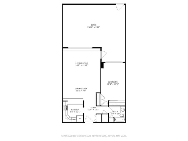 1555 N Sandburg Ter Unit 115K, Chicago, IL 60610 - view of layout