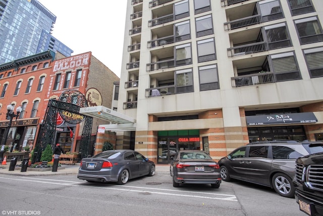 view of commercial property