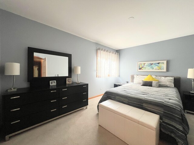 16313 Chickadee Cir, Orland Park, IL 60467 - bedroom featuring baseboards and light colored carpet