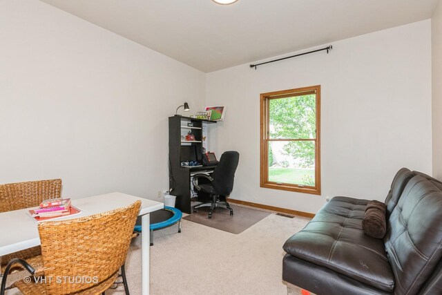 38W424 Berquist Dr, Geneva, IL 60134 - carpeted office featuring baseboards