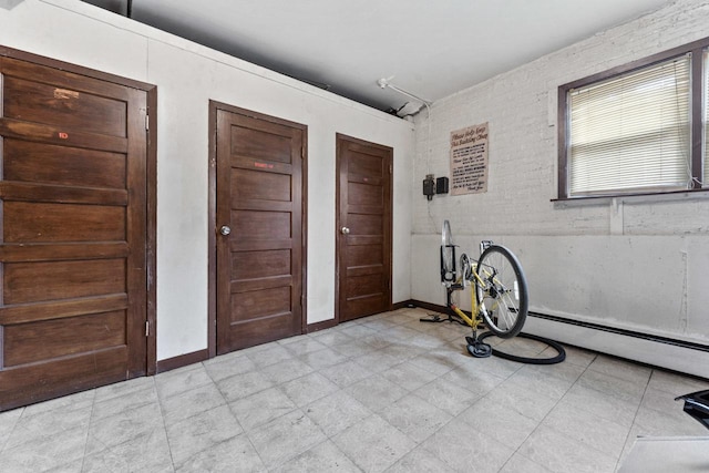 5927 W Addison St Unit 2D, Chicago, IL 60634 - foyer featuring light flooring