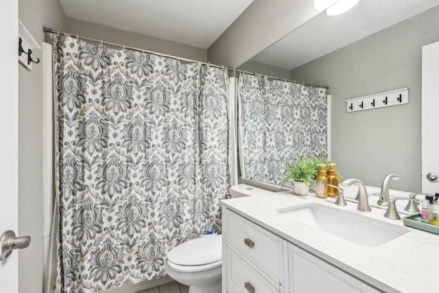 1462 Belle Haven Dr, Grayslake, IL 60030 - full bathroom featuring toilet and vanity